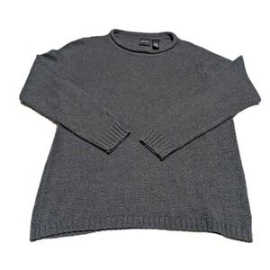 Bobbie Brooks Sweater Size Large 14-16 Gray Long Sleeve